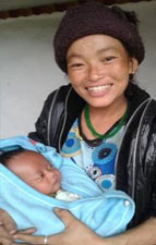 Baby Limbu Survives Due to the Efforts of Lingkhim Health Post